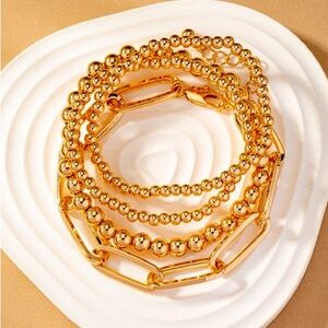 4 row chunky bracelet